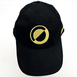 Ingersoll Machine Cutting Tools Gold-Rush Black Cotton Corduroy Baseball Hat Cap